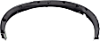 Rear, Passenger Side Fender Trim, Textured Black