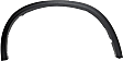 Rear, Passenger Side Fender Trim, Textured Black