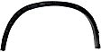 Rear, Passenger Side Fender Trim, Textured Black