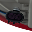 Passenger Side, Outer Tail Light, with Bulb(s), Halogen, Mounted On Body