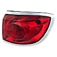 Passenger Side, Outer Tail Light, with Bulb(s), Halogen, Mounted On Body