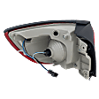 Passenger Side, Outer Tail Light, with Bulb(s), Halogen, Mounted On Body