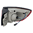 Driver Side, Outer Tail Light, with Bulb(s), Halogen, Mounted On Body