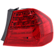 2011 BMW 335i Base - Passenger Side, Outer LED Tail Light, With bulb(s), 4-Door, Sedan, Mounts on Body, OE Replacement