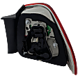 2009-2011 BMW 328i - Driver Side, Outer Tail Light, with Bulb, LED, Red Lens, Base Model, Sedan