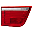 Driver Side, Inner Tail Light, with Bulb, Halogen, Clear and Red Lens