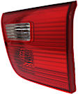 Passenger Side, Inner Tail Light, with Bulb, Halogen, Clear and Red Lens