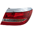 Passenger Side, Outer Tail Light, with Bulb, Halogen, Clear Lens