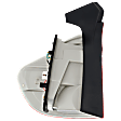 2007-2010 BMW X5 - Passenger Side, Outer Tail Light, with Bulb, Halogen, Clear and Red Lens