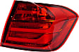 Passenger Side, Outer Tail Light, without Bulb, Halogen, Base Model, CAPA Certified