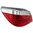 2010 BMW 550i - Driver Side Halogen Tail Light, With bulb(s), OE Replacement