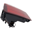 2012-2013 BMW ActiveHybrid 5 - Passenger Side, Inner Tail Light, without Bulb, Halogen, Clear and Red Lens, Base Model, Sedan