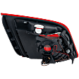 2012-2013 BMW ActiveHybrid 5 - Passenger Side, Inner Tail Light, without Bulb, Halogen, Clear and Red Lens, Base Model, Sedan