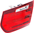 Passenger Side, Inner Halogen Tail Light, Without bulb(s)