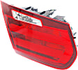 Driver Side, Inner Halogen Tail Light, Without bulb(s)