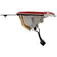 Passenger Side, Inner Tail Light, with Bulb, Halogen, Clear Lens