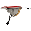 Driver Side, Inner Tail Light, With bulb(s), Halogen, Clear Lens