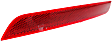 Rear, Passenger Side Bumper Reflector, Base Model, For Models without M Sport Package