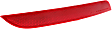 Rear, Driver Side Bumper Reflector, Base Model, For Models without M Sport Package