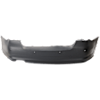Rear Primed Bumper Cover, Base Model, Sedan, (2.5L/3.0L Engine), With Park Distance Control