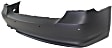 Rear Primed Bumper Cover, Base Model, Sedan, (2.5L/3.0L Engine), With Park Distance Control