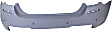 Rear Primed Bumper Cover, Base Model, Sedan, For Models With M Package, With Park Distance Control