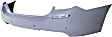 Rear Primed Bumper Cover, Base Model, Sedan, For Models With M Package, With Park Distance Control