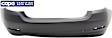 Rear Primed Bumper Cover, Without M Sport Line and Park Distance Control, Standard Type, CAPA Certified