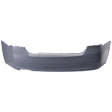 Rear Primed Bumper Cover, Sedan, For Models Without M Package, Non-Turbo, Without Park Distance Control Sensor Holes