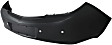 Rear Primed Bumper Cover, Base/CXL Models, With Parking Aid Sensor Holes