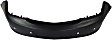 Rear Primed Bumper Cover, Base/CXL Models, With Parking Aid Sensor Holes