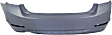 Rear Primed Bumper Cover, Base Model, Sedan, Modern Line, For Models Without M Sport Package, With Park Distance Control