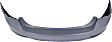 Rear Primed Bumper Cover, Base Model, Sedan, Modern Line, For Models Without M Sport Package, With Park Distance Control
