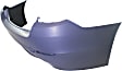 Rear Primed Bumper Cover, Base Model, Sedan, For Models Without M Package, Without Park Distance Control