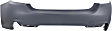 Rear Primed Bumper Cover, Base Model, Coupe/Convertible, For Models With M Sport Line Package, Without Park Distance Control