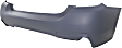 Rear Primed Bumper Cover, Base Model, Coupe/Convertible, For Models With M Sport Line Package, Without Park Distance Control
