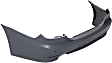 Rear Primed Bumper Cover, Sedan, For Models without M Package