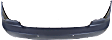 Rear Primed Bumper Cover, Coupe/Convertible, (3.0L Engine), For Models With Park Distance Control and M Package