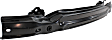 Rear Bumper Reinforcement, Steel, Base Model