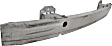Rear Bumper Reinforcement, Aluminum