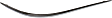 Rear, Passenger Side Bumper Trim, Chrome
