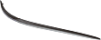 Rear, Passenger Side Bumper Trim, Chrome