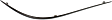 Rear, Passenger Side Bumper Trim, Chrome