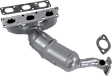 Rear, Driver or Passenger Side Catalytic Converter, Federal EPA Standard, 46-State Legal (Cannot ship to CA, CO, NY or ME), Direct Replacement Series, Direct Fit