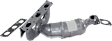 Rear, Driver or Passenger Side Catalytic Converter, Federal EPA Standard, 46-State Legal (Cannot ship to CA, CO, NY or ME), Direct Replacement Series, Direct Fit