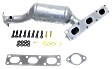 Rear, Driver or Passenger Side Catalytic Converter, Federal EPA Standard, 46-State Legal (Cannot ship to CA, CO, NY or ME), Direct Replacement Series, Direct Fit
