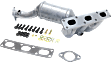 Rear, Driver or Passenger Side Catalytic Converter, Federal EPA Standard, 46-State Legal (Cannot ship to CA, CO, NY or ME), Direct Replacement Series, Direct Fit