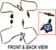 After Catalytic Converter Oxygen Sensor, 4-Wire, Heated