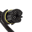 Before Catalytic Converter, Driver or Passenger Side Oxygen Sensor, 4-Wire, Heated, 14.8 in. Overall Length