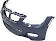 Front Primed Bumper Cover, Base Model, Convertible/Coupe, For Models With M Package, Without Park Distance Sensor Holes